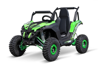 UTV electric pentru copii NITRO GoKid Savana 1200W 48V culoare verde 
