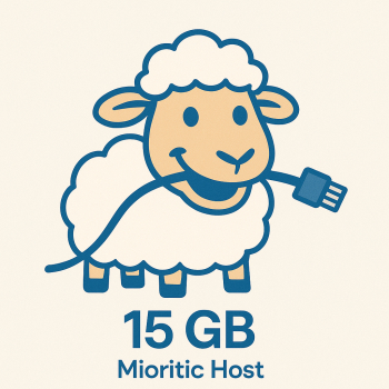 Gazduire/ Hosting site 15 GB/luna - Mioritic Host 