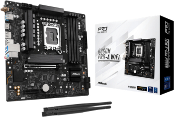 Placa de baza ASRock B860M PRO-A WiFi Intel B860 LGA 1851 DDR5 mATX 