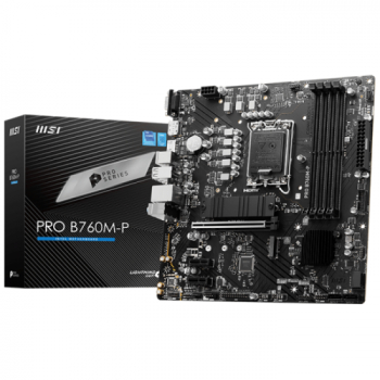 Placa de baza MSI PRO B760M-P DDR5 Socket 1700 mATX 
