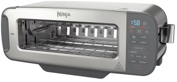 Prajitor de paine 3 in 1 Ninja ST202EU 2400W 7 programe Controlul temperaturii Gratar Dezghetare Reincalzire Functionare orizontala 