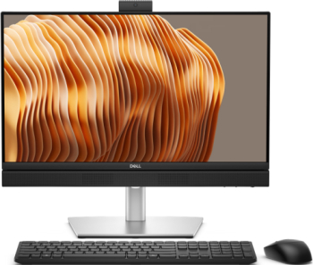 Calculator Dell Pro 24 QB24250 AIO Intel Core Ultra 5 245 23.8 inch RAM 16GB SSD 512GB Intel Graphics Windows 11 Pro Silver 