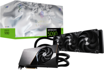 Placa video MSI nVidia GeForce RTX 5090 SUPRIM LIQUID SOC 32GB GDDR7 512 bit