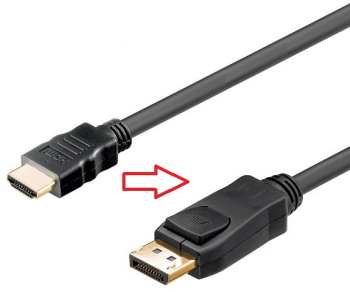 Adaptor HDMI la DisplayPort HDMI tata la DP tata