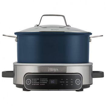 Multicooker Ninja MC1101EU 1400W 6 l 8 programe Timer Manere si baza racoroase Albastru miezul noptii 