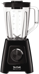 Blender Tefal BlendForce 2 BL420838 600 W 2 viteze Cutit cu 4 lame Functie de maruntire gheata Negru 
