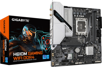 Placa de baza GIGABYTE H610M GAMING WiFi DDR4 Bluetooth mATX Socket 1700 
