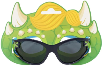 Ochelari de soare pentru copii model dinozaur verde 