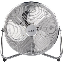 Ventilator inox cu suport Zilan Putere 50 W Diametru 36 cm 3 trepte ventilare Unghi de inclinare reglabil 