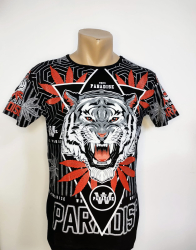 Tricou barbati print tigru - XXL 