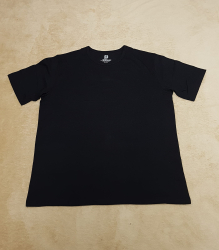 Tricou negru barbati marimea batal - XXL 
