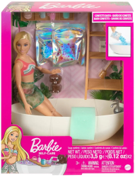 Babrie Self Care Set Papusa Si Baie Cu Confetti 