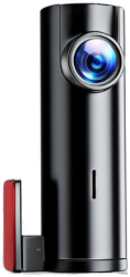 Camera auto DVR Ultracompact Wi-Fi Unghi vizual 170° Negru 