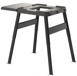 Masa pentru gratar Ninja Woodfire 4718J800EUUK 107x86x66 cm reglabila suport lateral neagra 