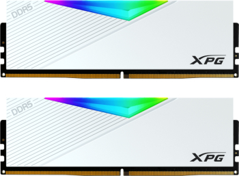 Memorie ADATA XPG Lancer RGB White 64GB DDR5 6000MHz CL30 Dual Channel Kit