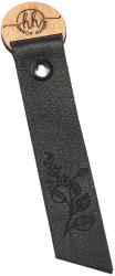 Semn de Carte din Piele HH941 Personalizat cu banut de lemn 2.5x12 cm 