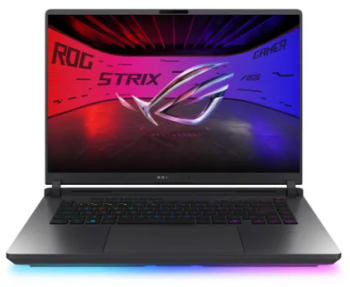 Laptop ASUS ROG Strix G16 (2025) G615LR-S5073 Intel Core Ultra 7 255HX 16 inch RAM 32GB SSD 1TB nVidia GeForce RTX 5070 Ti 12GB No OS 