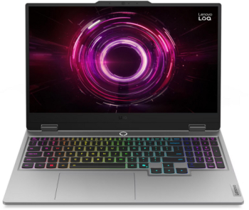 Laptop Lenovo LOQ 15AHP10 AMD Ryzen 7 250 15.6 inch RAM 16GB SSD 1TB nVidia GeForce RTX 5060 8GB No OS Luna Grey laptop laptopuri notebook ultrabook