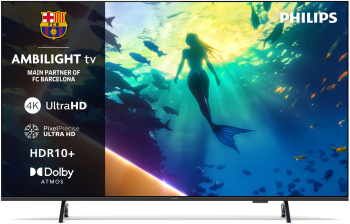 Televizoare - Televizor Philips AMBILIGHT tv LED 50PUS8010 126 cm Smart TV 4K Ultra HD Clasa E (Model 2025)