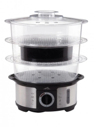 Aparat de gatit cu aburi ETA Steampot 0134 90000 12.25 L 1000 W timer 