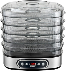 Deshidrator de alimente Heinner FreshDehydrate HFD-K380SSBK 320-380W 5 tavi inox display LED 