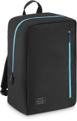 Rucsac de voiaj pentru avion negru 40x20x25 20L Zagatto ZG832 