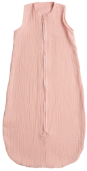 Sac de dormit de vara pentru copii din muselina dubla 3-18 luni Kidizi Old Rosa 0.3 tog 