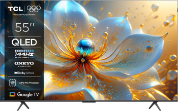 Televizoare - Televizor Smart QLED TCL 55T8C 139 cm Ultra HD 4K Clasa F