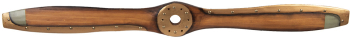 Elice decorativa lemn maro auriu 12x3x120 cm 