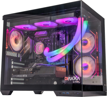 PC Gaming DiaxXa AMD Ryzen 9 9950X 32GB DDR5 SSD 1TB NVIDIA GeForce RTX 5070 Ti 16GB GDDR7 256 bit DLSS 4 