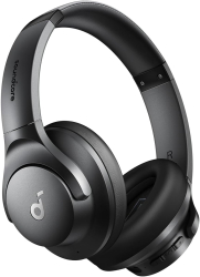 Casti Wireless bluetooth Over-Ear Anker Soundcore Life Q20i Hybrid Active Noise Cancelling Big Bass Transparency Mode Negru 
