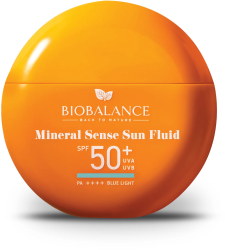 Mineral Sense fluid protectie solara SPF 50+ UVA & UVB PA++++ Blue Light BioBalance 40 ml