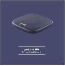 Apple CarPlay si Android Auto wireless printr-un adaptor Carlinkit Tbox-plus. 