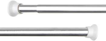 Bara perdea dus extensibila 75-125 cm fixare rapida cu ventuze 