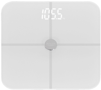 Cantar inteligent FitGo Adler AD 8187 Analizor Corporal 