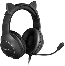 Casti Gaming Copii Kruger&matz Neodim Negru 