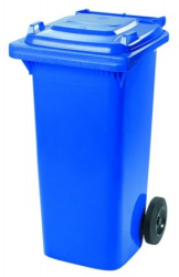Pubela KlaussTech Capacitate 120 L Albastru 