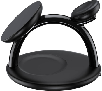 Suport cu incarcator magnetic wireless 3in1 Choetech T587-f pentru Apple iPhone/AirPods/Apple Watch 15W/5W/2 5W. 