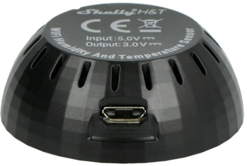 Adaptor USB pentru senzorul de temperatura Shelly H&T negru 