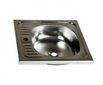 Chiuveta Klausstech Pentru Bucatarie Profesionala Material Rezistent Usor De Curatat Dimensiune 50x50 Cm Tehnologie Anticalcar Culoare 