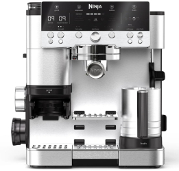 Espressor 3 in 1 Ninja Luxe Cafe Premier ES601 1650 W 15 bar 2 l Barista Assist texturare fara atingere 4 moduri 3 setari de temperat 