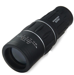 Monoclu 16x52 Genetic Optic HD antireflex husa negru 