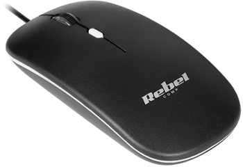 Mouse 1200 Dpi Fir Negru Wdm210 Rebel 