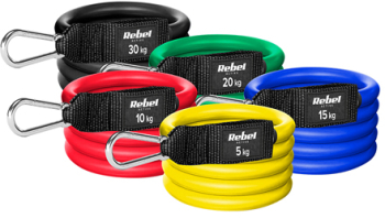 Set 5 Bucati Expanderi Rezistenta Power Tube 5-30kg Rebel Active 