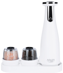 Set Rasnite Electrice Condimente USB Adler Alb