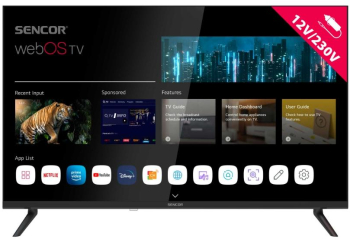 Televizoare - Televizor LED Sencor 80 cm (32") SLE 32S830MB HD ready Smart TV 12/240V WiFi CI+