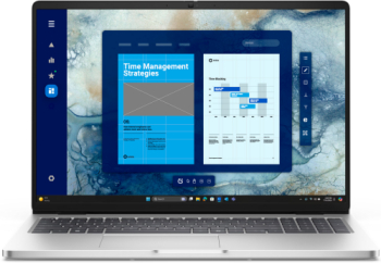 Laptop Dell Pro 16 PC16250 Intel Core Ultra 7 255U 16 inch RAM 16GB SSD 512GB Intel Graphics Windows 11 Pro Platinum Silver laptop laptopuri notebook ultrabook