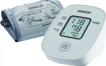 OMRON M2 BASIC HEM-7121J-E- Tensiometru de brat validat clinic complet automat manseta 22-32cm oscilometric 
