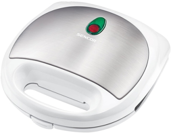 Sandwich Maker 700W alb cu indicator luminos control temperatura 