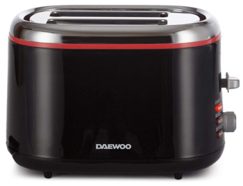 Toaster 900W Prajire 2 Felii 7 Trepte Decongelare Negru 